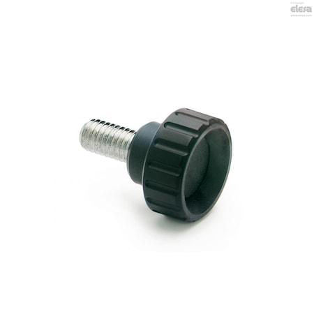 Zinc-plated Steel Threaded Stud, BT.25 P-1/4-20x1/2